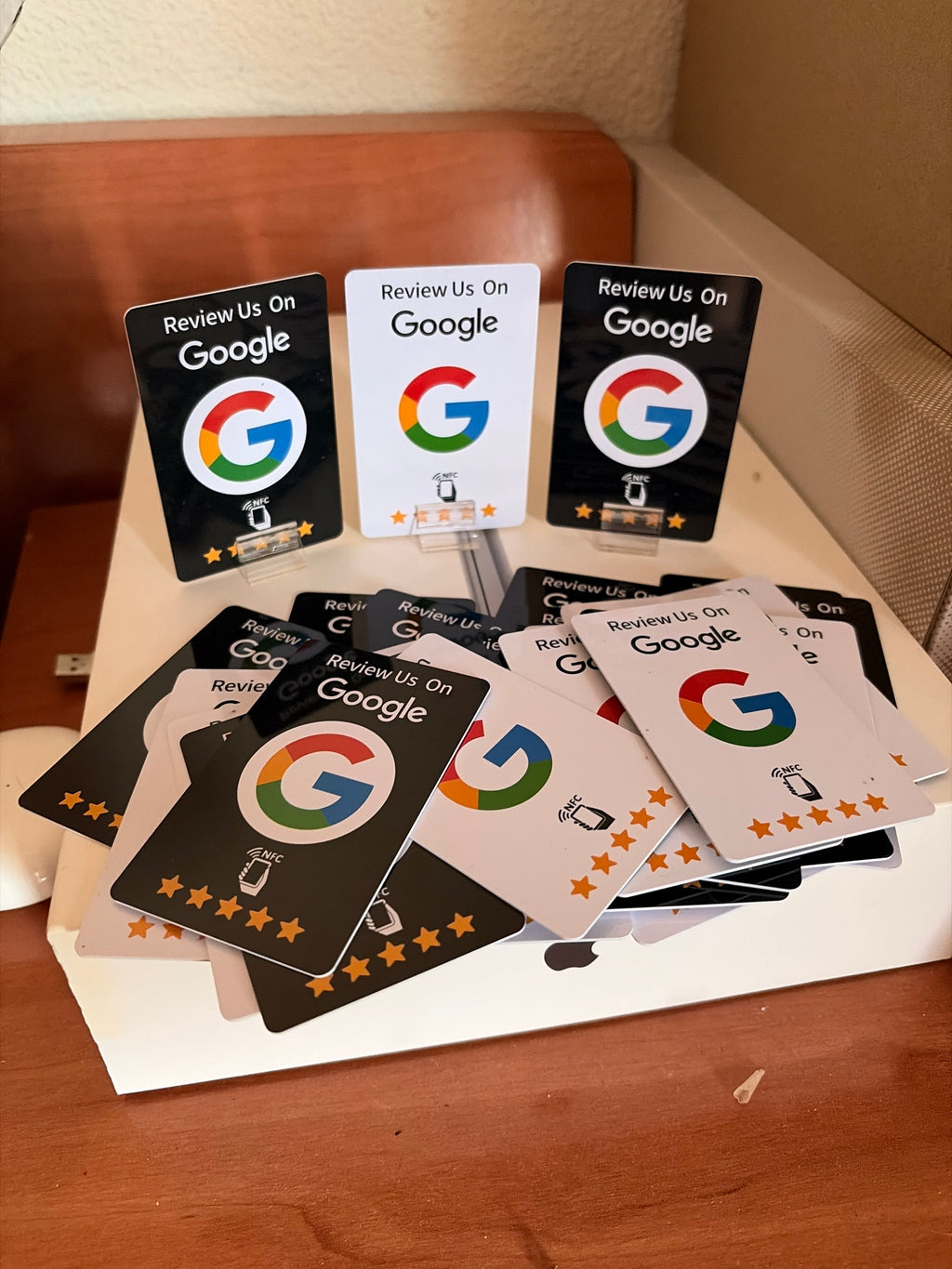Stand de reseñas de Google